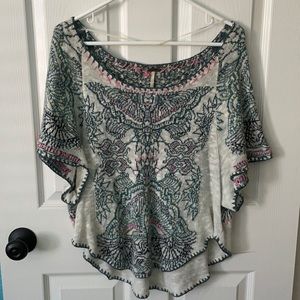 Free People Cotton Knit Top
